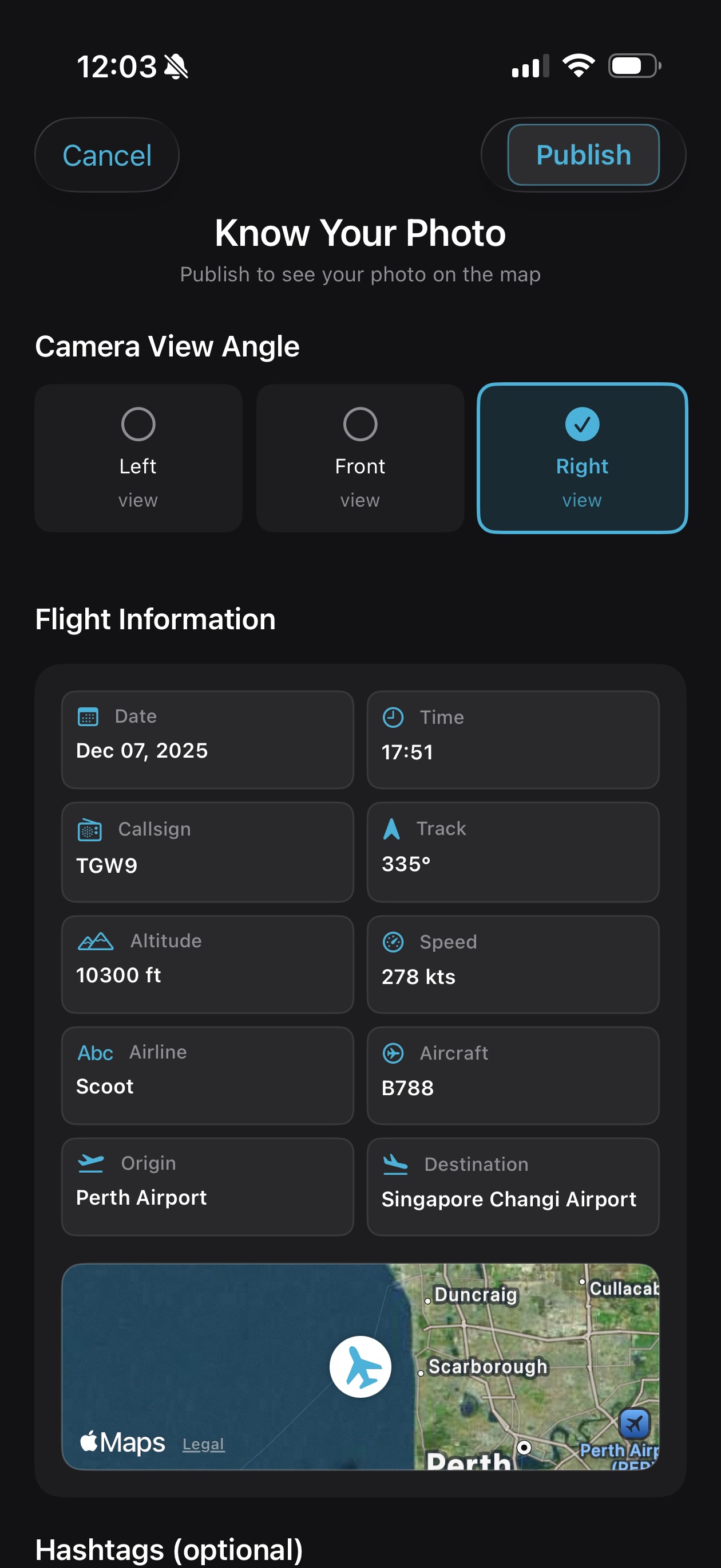 View Flight Information